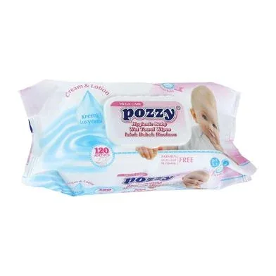 Pozzy Baby Wet Wipes -120 pcs - Rokomari product